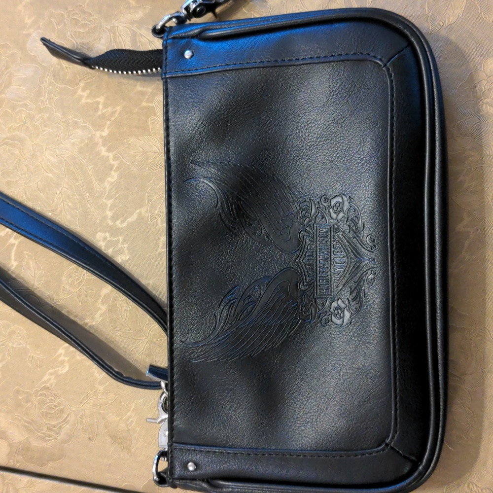 Harley-Davidson crossbody leather bag